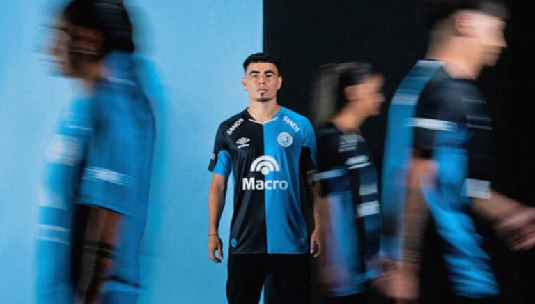 Camiseta cuarta equipación de Belgrano presentada por Umbro