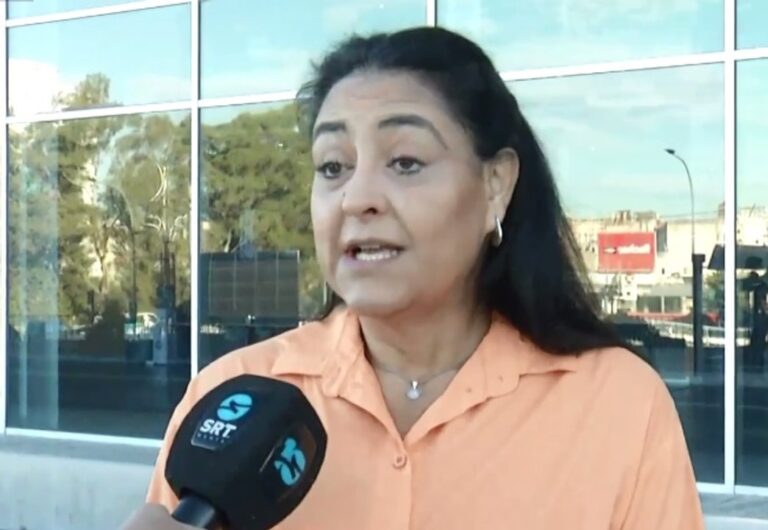 Concejala Soher El Sukaria durante una sesión en el Concejo Deliberante de la ciudad de Córdoba.