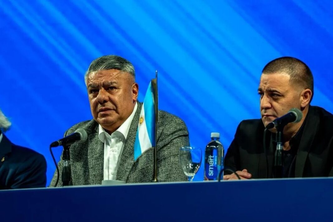 Claudio Tapia y Pablo Toviggino, presidente y tesorero de la AFA, en una imagen de archivo.