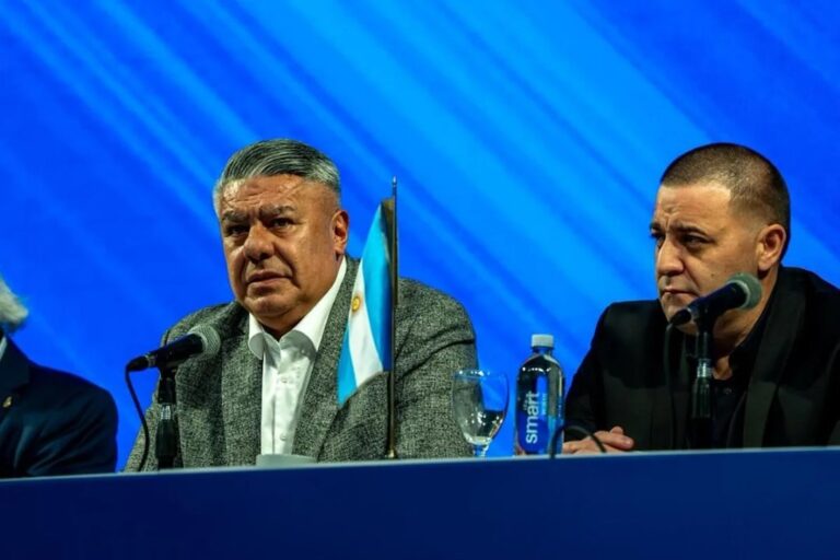 Claudio Tapia y Pablo Toviggino, presidente y tesorero de la AFA, en una imagen de archivo.