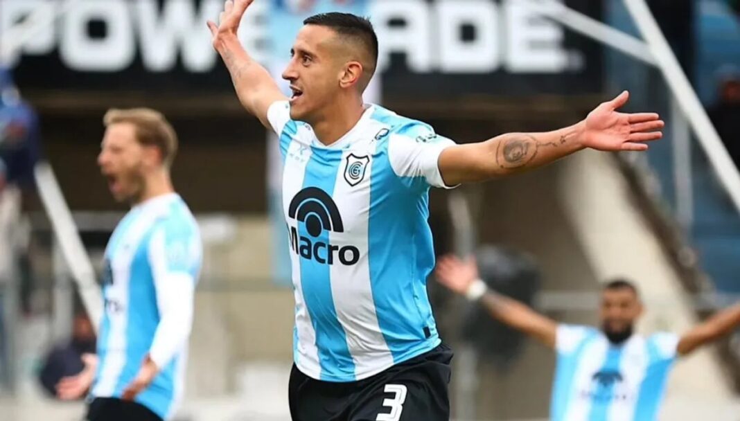 Emiliano Endrizzi, futbolista de Gimnasia de Jujuy y ex Instituto de Córdoba.