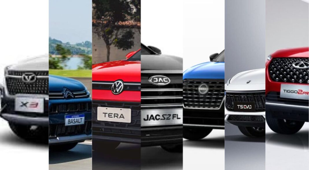 SUV moderno en exhibición, representando los modelos económicos de 2026