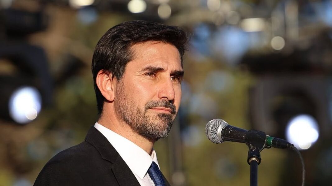 Sesión del Concejo Deliberante de La Calera donde se aprobó la reforma electoral